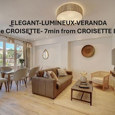 Magnifique 3 Pieces Renove Cannes Centre 'Banane' Avec Veranda ! A2B88 Eksteriør bilde