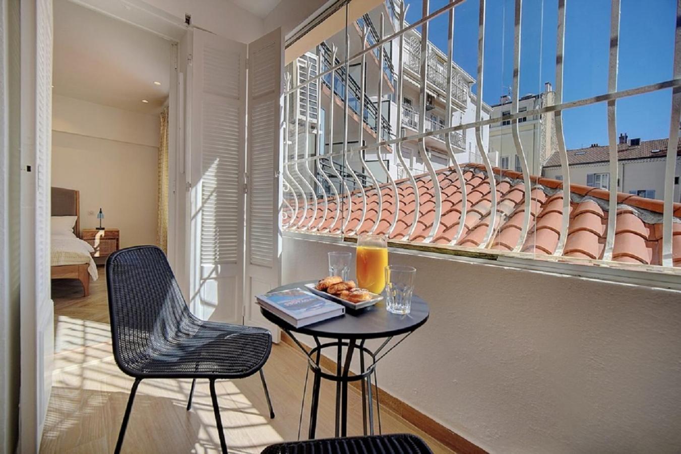 Magnifique 3 Pieces Renove Cannes Centre 'Banane' Avec Veranda ! A2B88 Eksteriør bilde
