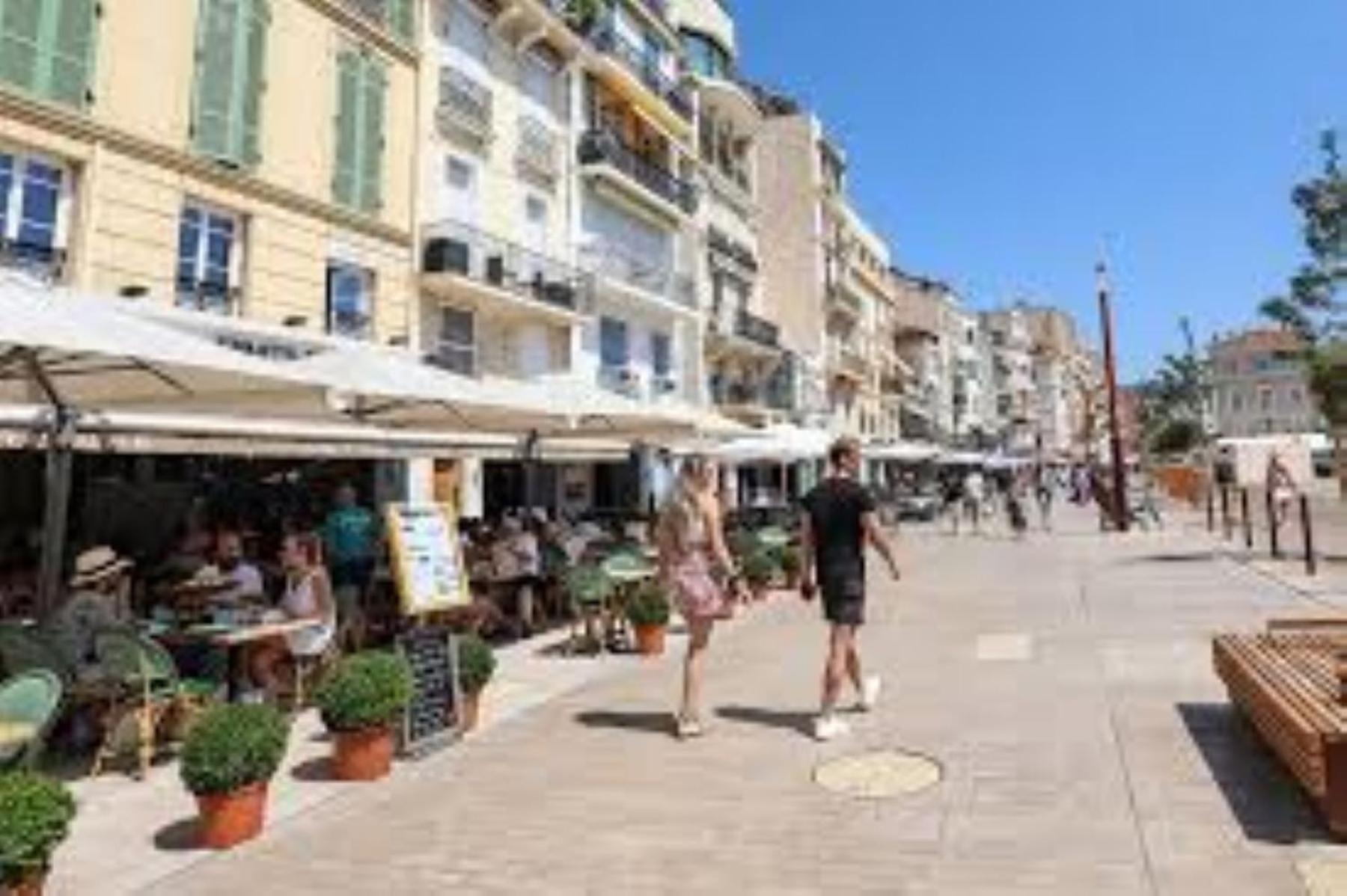 Magnifique 3 Pieces Renove Cannes Centre 'Banane' Avec Veranda ! A2B88 Eksteriør bilde