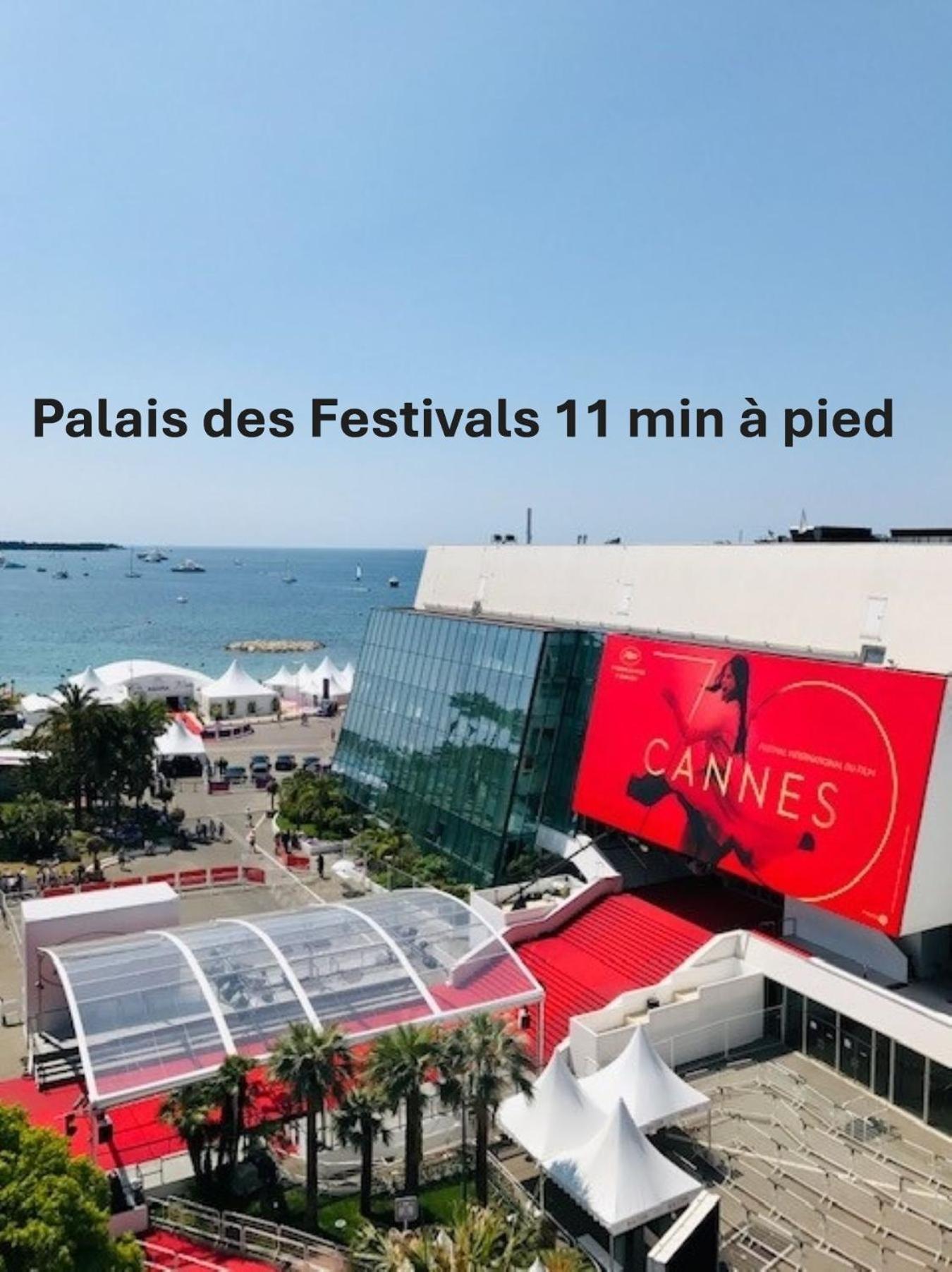 Magnifique 3 Pieces Renove Cannes Centre 'Banane' Avec Veranda ! A2B88 Eksteriør bilde